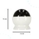 2-in-1 Star Projector Night Light for Kids USB, White