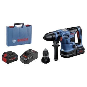 Akumulatora perforators Bosch GBH 18V-34 CF (2x 5.5 Ah, koferis)