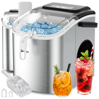 Ruhhy ledus ģenerators 1.2L sudraba + lāpstiņa