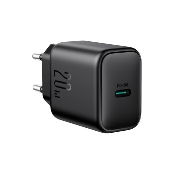 Joyroom JR-TCF20 USB-C PD 20W tīkla lādētājs – melns