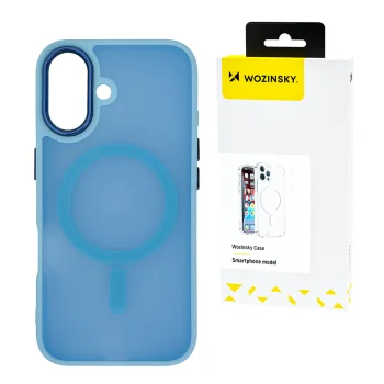 Чехол Wozinsky MagSafe для Samsung Galaxy S25, синий