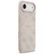 Чехол Guess 4G Circle Classic Logo MagSafe для iPhone Air - Розовый