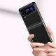 Samsung Galaxy Z Flip 3 5G Planting Hard Frame Case Cover, Black | Telefona Vāciņš Maciņš Apvalks Bampers