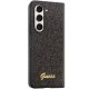 Guess Samsung Galaxy Z Fold 5 Case Glitter Script, Black