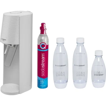 Сифон для газирования воды SodaStream Terra с баллоном и 3 бутылками,...