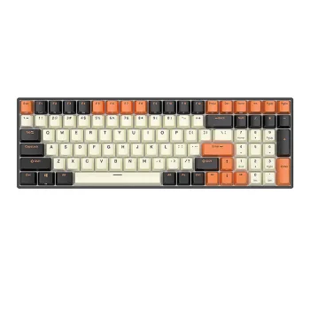 Механическая клавиатура Royal Kludge RK100 RGB, коричневый переключатель...