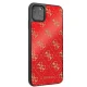 Guess iPhone 11 Pro Max vāciņš 4G Double Layer Glitter, sarkans