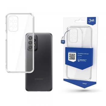 Samsung Galaxy A23 (SM-A235F) 3MK Clear Case Cover, Transparent | Caurspīdīgs Silikona Vāciņš Maciņš Apvalks...