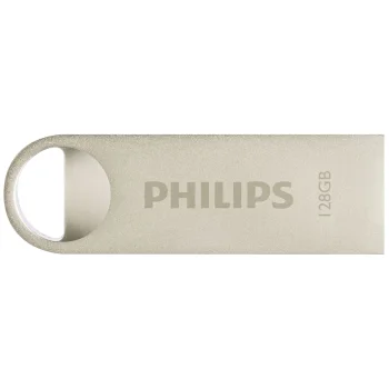 USB-флешка Philips Moon 128 ГБ, USB 2.0, Vintage Silver