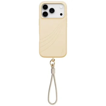 Uniq iPhone 17 Pro vāciņš Coehl Serina Magnetic Charging, bēšs