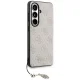 Guess 4G Classic Logo Charm MagSafe vāciņš Samsung Galaxy S26, rozā