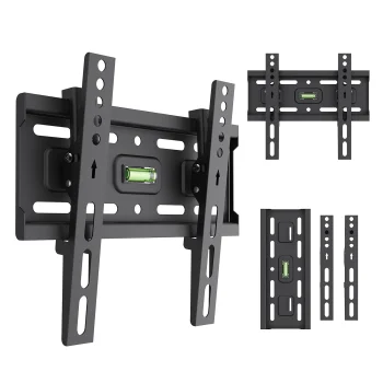 Настенное крепление для ТВ Maclean MC-189, 13-43", до 45 кг, VESA 200x200, черное