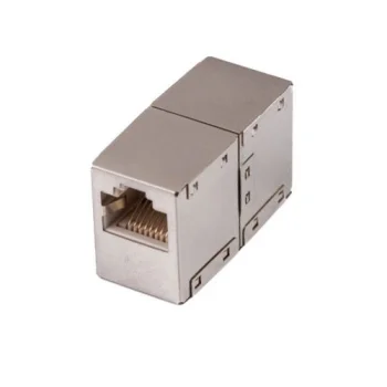 RJ45 Coupler for UTP CAT5E, Shielded (8P8C)