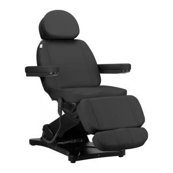 Электрическое косметологическое кресло Sillon Classic 3 мотора, черное