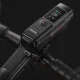 AKEEYO 730Pro 4K video reģistrators un sporta kamera velosipēdiem un motocikliem, melna