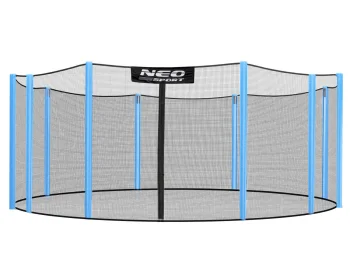 Neo-Sport ārējais batuta aizsargtīkls 457–465 cm (15 ft) 10 stabiem