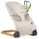 NK-52 Nukido Šūpuļkrēsls ar rotaļlietām, Bēšs | Lounger Rocker Chair with Toys