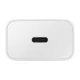 Сетевое зарядное устройство Samsung EP-T1510NWEGEU 15W PD USB-C - Белое