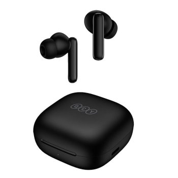 QCY T13 ANC Bezvadu TWS Austiņas Ausis ar Uzlādes Kasti, Melns | Wireless Bluetooth Earphones Earbuds