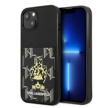 Чехол Karl Lagerfeld Karlimals Cardslot для iPhone 13 - Black