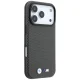 BMW M Quadrille Kevlar Metal Logo MagSafe vāciņš iPhone 17/18 Pro Max, pelēks