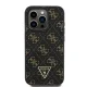 Guess iPhone 16 Pro Case New 4G Triangle, Black