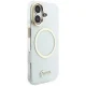 Guess IML Script Metal MagSafe magnētiskā vāciņš iPhone 17 – caurspīdīgs | Phone Case Cover