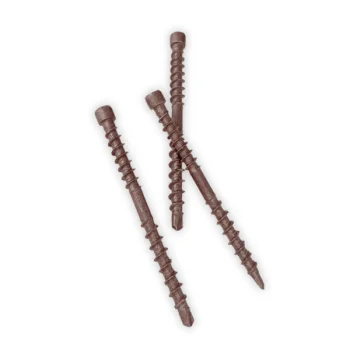 Terasas koka skrūves Fastshifter Invisible C4 4.5×60 mm TX15, 250 gab. ar uzgali