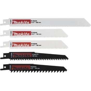 Zobenzāģa asmeņu komplekts Makita P-83967, 5 gab.