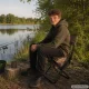 Folding Fishing Chair with Backrest and Cooler Bag