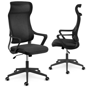 Sofotel Labi Micro-Mesh Office Chair, Black