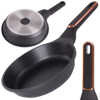 Panna ar nepiedegošu pārklājumu 20cm, melna