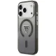Чехол Guess IML Gradient Triangle Logo MagSafe для iPhone 17 Pro Max, черный
