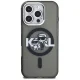 Karl Lagerfeld vāciņš iPhone 16 Pro IML Glitter MagSafe, melns