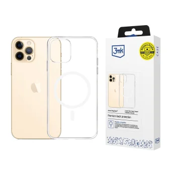 Чехол 3mk Armor Magcase для iPhone 12 Pro Max, прозрачный