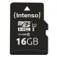Atmiņas karte Intenso microSDHC 16GB Class 10 UHS-I ar adapteri
