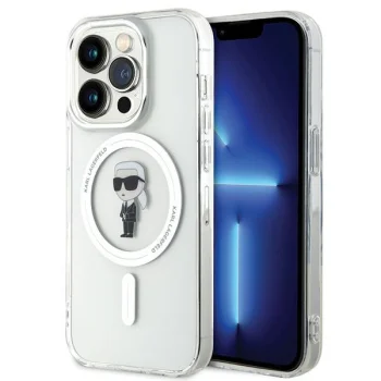 Apple iPhone 15 Pro 6.1'' Karl Lagerfeld IML Ikonik MagSafe Cover Case, Transparent | Telefona Vāciņš Maciņš...