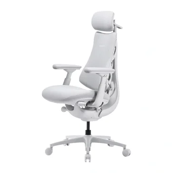LiberNovo OC1-PRO ergonomisks krēsls (48 cm, balts)