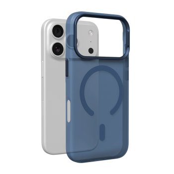 Чехол Puro Lightfeel MagSafe для iPhone 17 Pro - Прозрачный синий