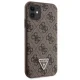 Guess iPhone 11 / XR vāciņš Crossbody 4G Metal Logo, brūns