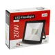 LED prožektors Maclean Slim 20W 4000K IP65 1600lm MCE520 NW