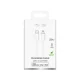 Puro USB-C uz Lightning kabelis 20W 2m TPE, balts