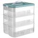 Kaste, konteiners LEGO blokiem, 3 līmeņi | LEGO Blocks Container Box