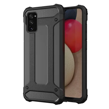 Hibrīda aizsargvāciņš Hybrid Armor priekš Samsung Galaxy A03s, melns