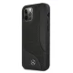 Mercedes iPhone 12 Pro Max vāciņš Perforated Area, melns