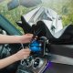 Солнцезащитный зонт для лобового стекла автомобиля 140x77 см