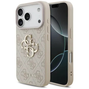 Чехол Guess 4G Big Logo для iPhone 18 Pro / iPhone 17 Pro Max, розовый