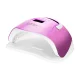 UV/LED лампа для маникюра и педикюра Glow F2 RP 220 W, Розовый металлик (57...