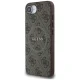 Guess 4G Ring Classic Logo MagSafe vāciņš Apple iPhone 16e, Brūns