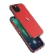 Чехол для iPhone 13 Pro Spring Case, прозрачный с голубой рамкой